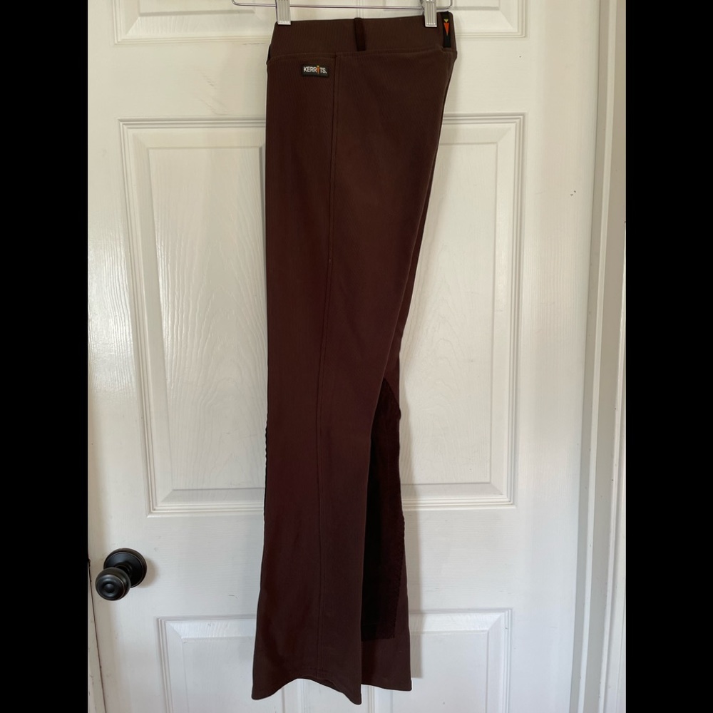 Kerrits micro-cord boot-cut breeches